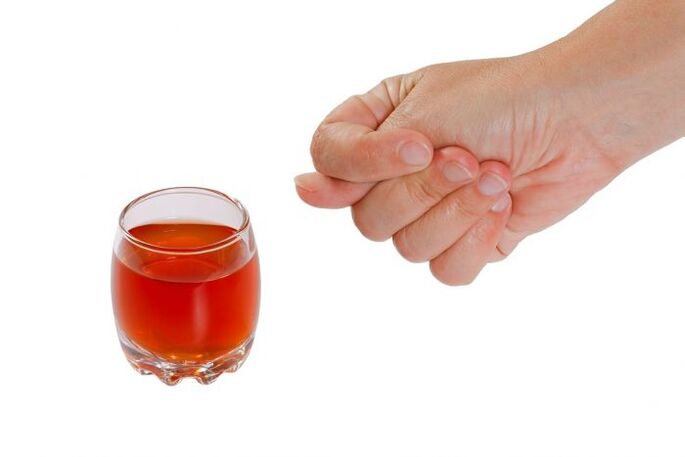 abstain from alcohol